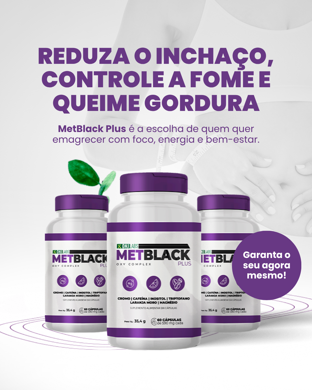 METBLACK PLUS - EMAGRECEDOR ULTRA CONCENTRADO