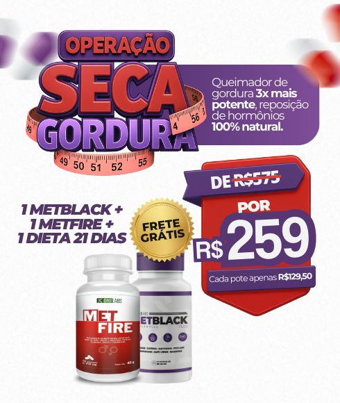 COMBO 1 METBLACK + 1 METFIRE