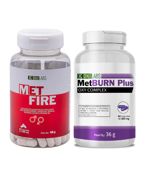 COMBO 1 METBURN + 1 METFIRE