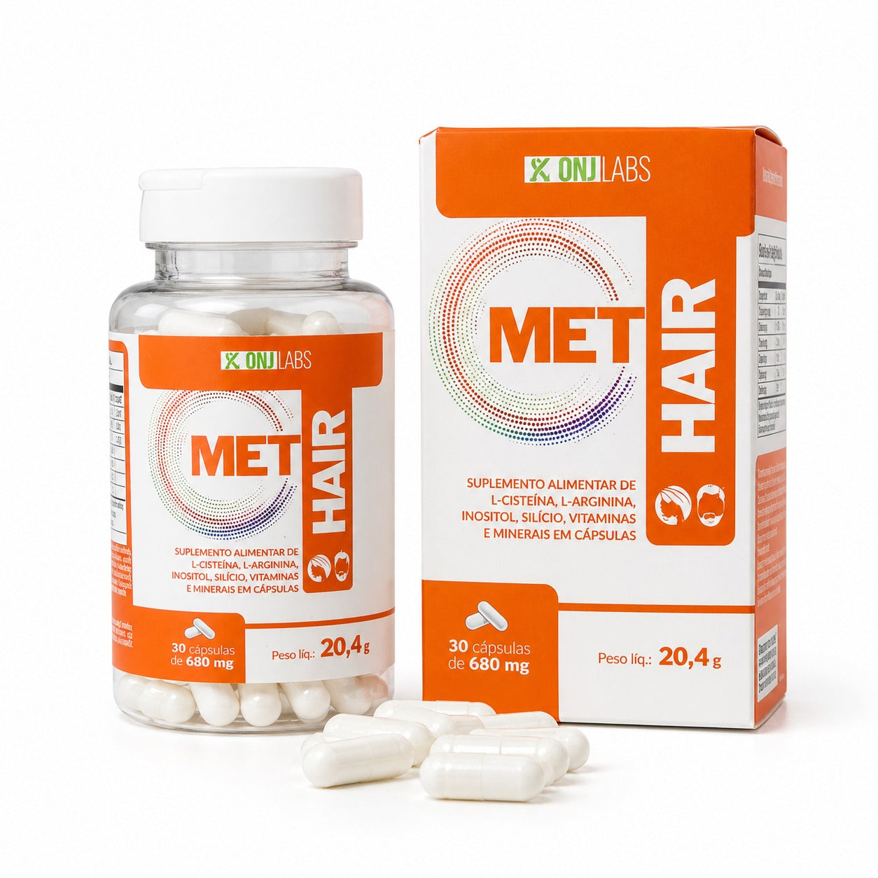 MET HAIR - SUPLEMENTO CAPILAR