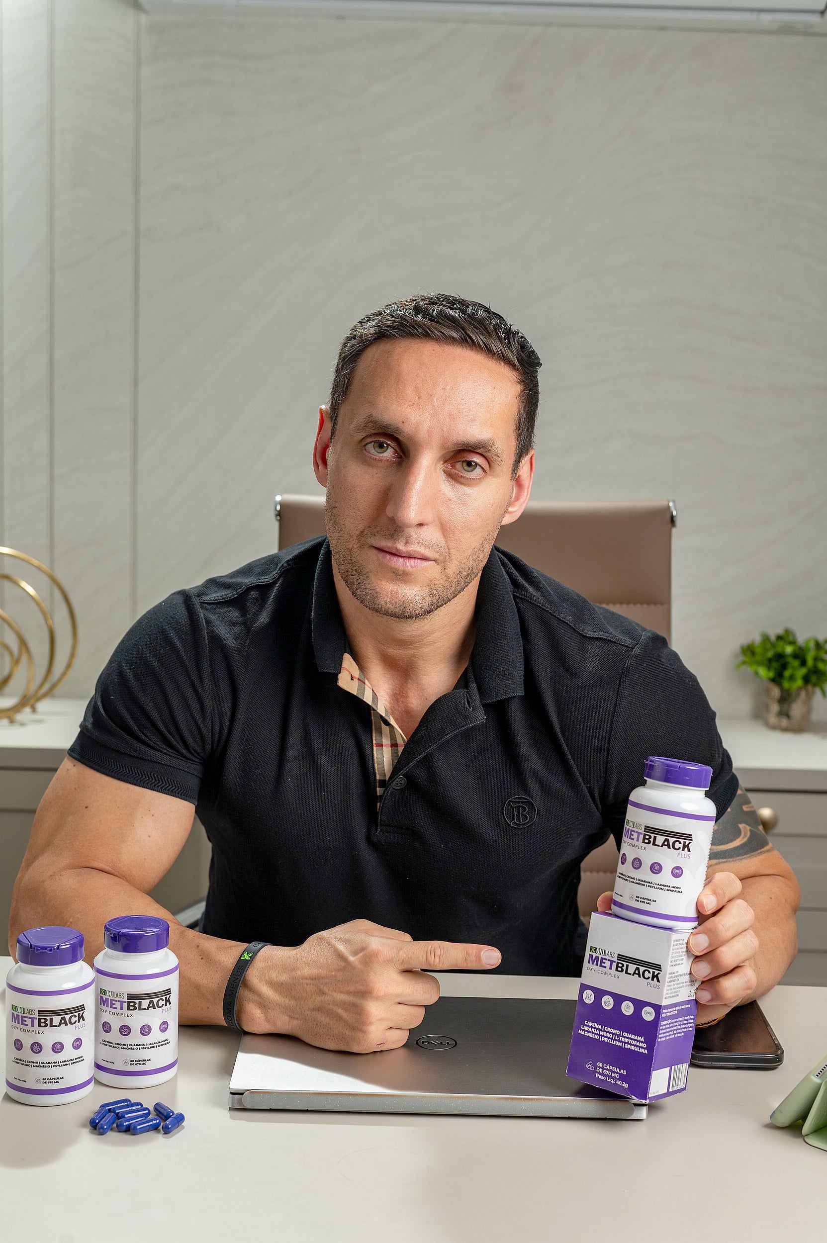 KIT 1 METBLACK + 1 PSYLLIUM FIBRAS