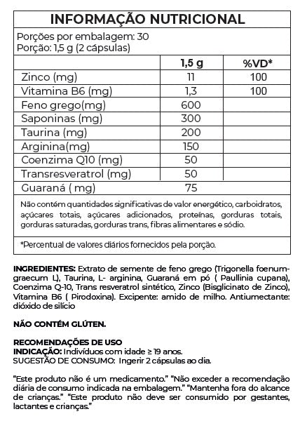 METFIRE - PRO - REGULADOR DE HORMÔNIO 100% NATURAL