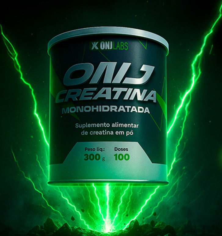 CREATINA ONJ - MONOHIDRATADA 300g