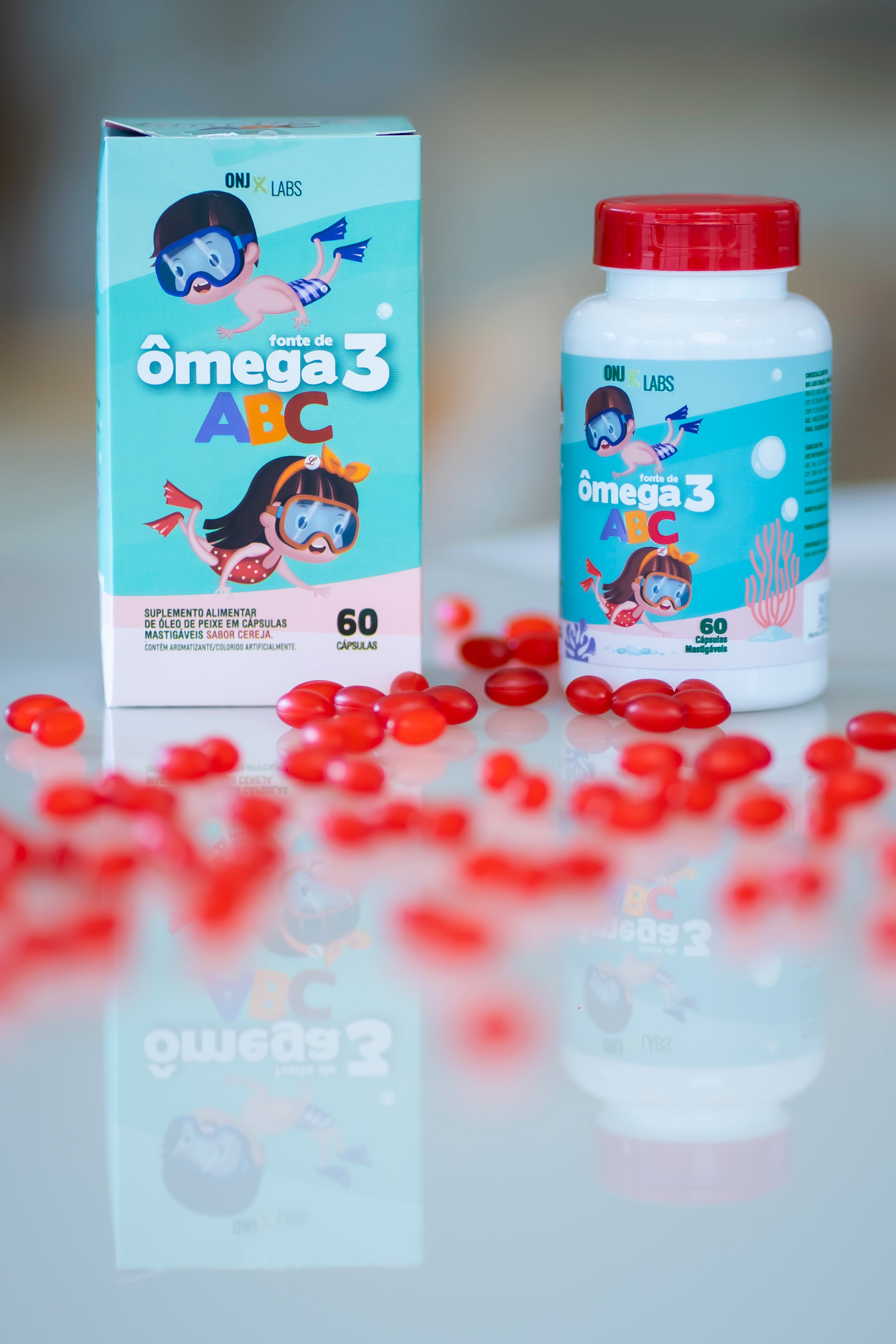 ÔMEGA 3 INFANTIL 60 CAPS