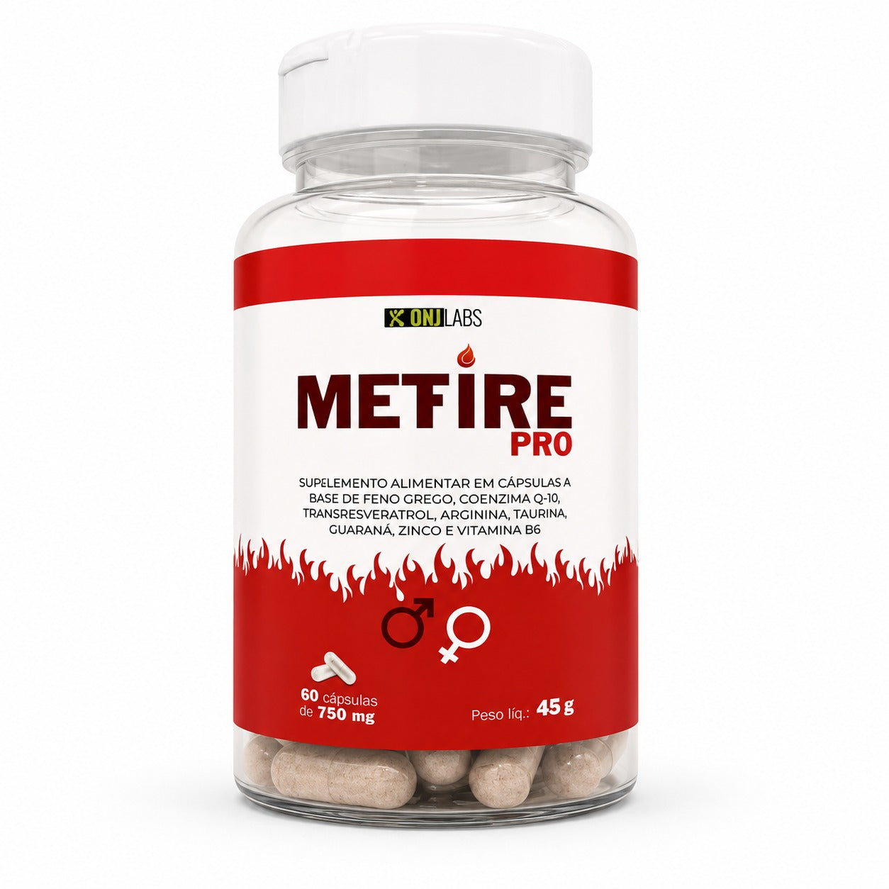 METFIRE - PRO - REGULADOR DE HORMÔNIO 100% NATURAL